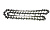цепь 14" 3,8-1,3-50 (Rancher) Rezer MS180-25